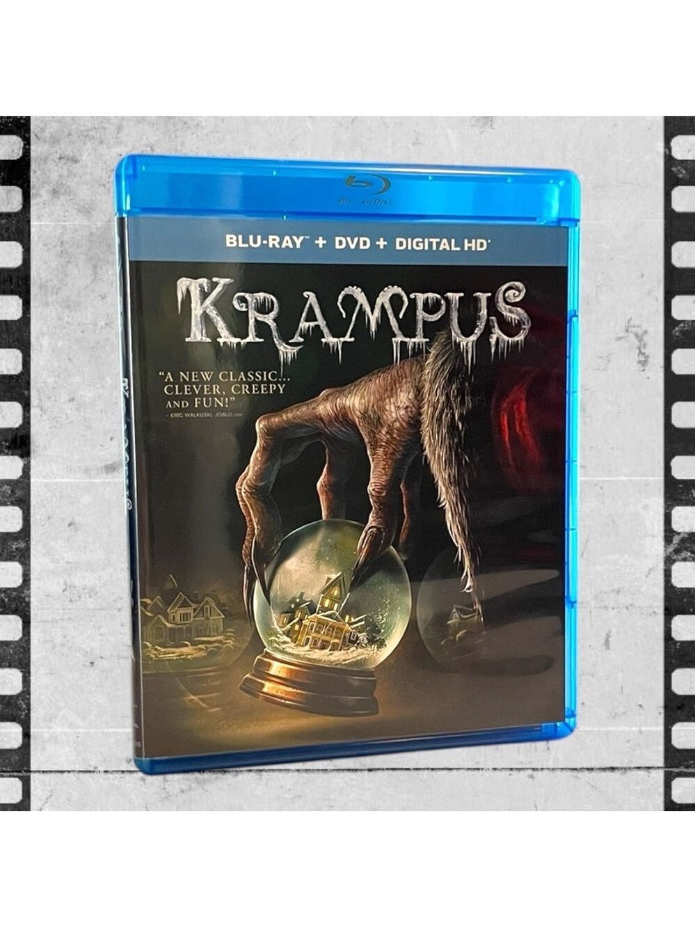 Krampus Blu-ray + DVD Holiday Fantasy Horror Collectible